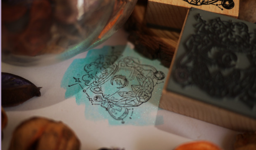 Dominant Industry/Dohwa Stationery Wood Stamp - Conjurer's Recipes