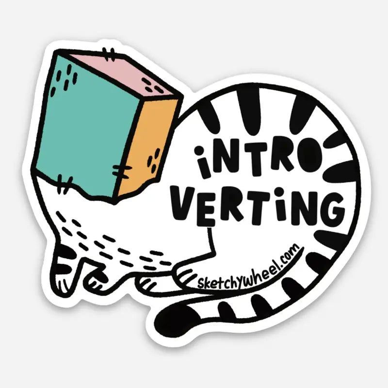Introvert Cat Magnet by ShangDaili
Only a true cat person would understand exactly how to capture a cats complex personality in a single image. ShangDaili is the perfect artist to represent all cat lovers with their wonderful art!
2.5" x 2.5" magnet