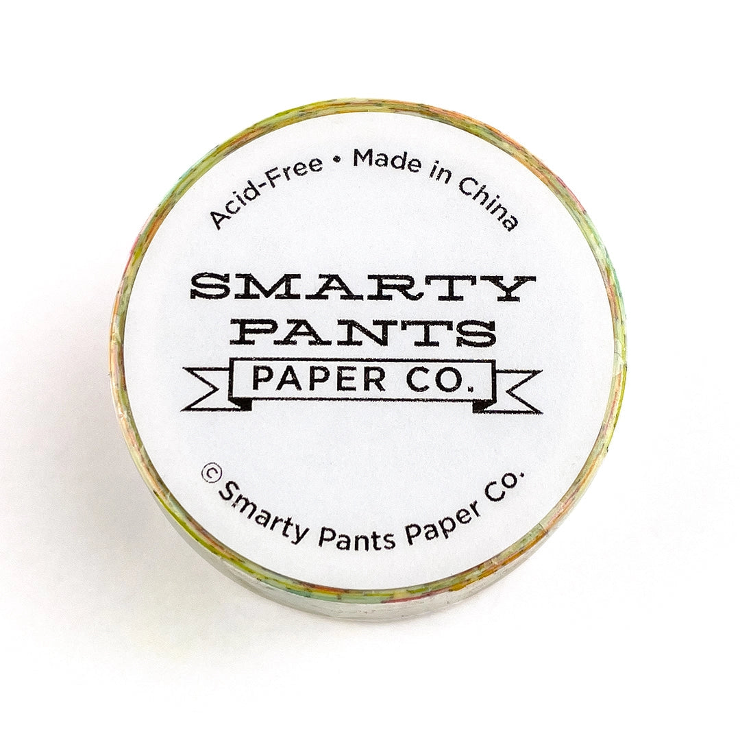 Extra wide Wacky Waving Inflatable Arm Flailing Tube Man washi tape!
Each roll is 30mm X 5m
Acid-free
Original Smarty Pants design
Individually shrink wrapped
Kraft label on top displays pattern of tape
White label on bottom with product information