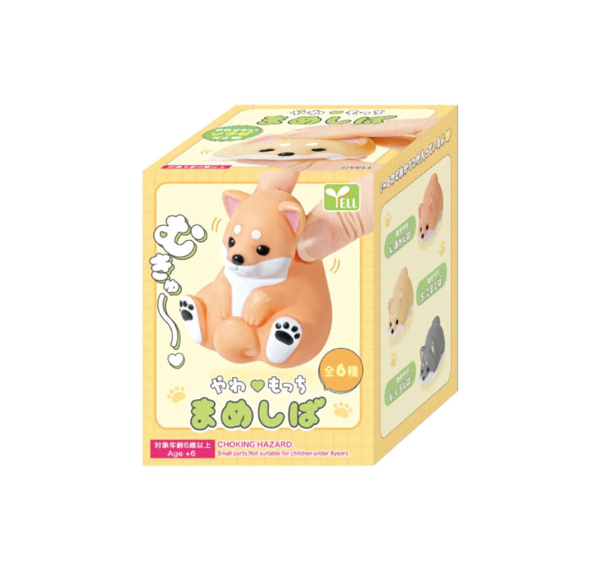 These adorable Shiba Inus are made of soft vinyl (sofubi).
Lineup (6 Variants):
Sitting Akita Shiba
Sitting Goma Shiba
Sitting Kuro Shiba
Lying Down Akita Shiba
Lying Down Goma Shiba
Lying Down Kuro Shiba
