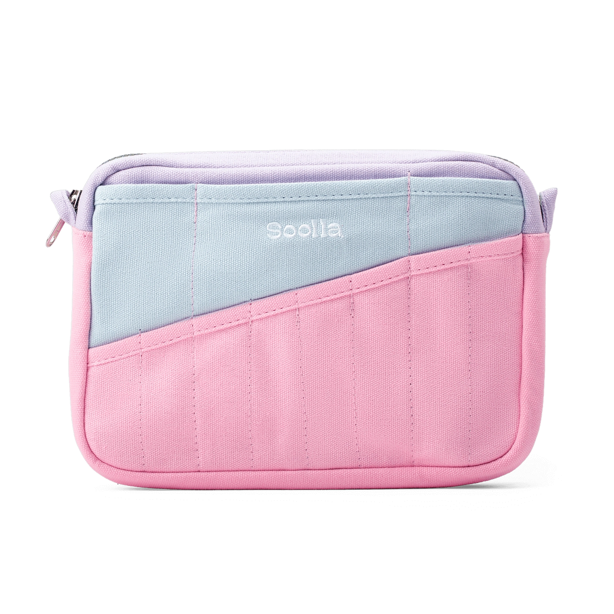 A compact carry-all pouch for artists, makers, and stationary lovers who appreciate a little order in their chaos. Structured enough to hold its form, soft enough to fit anywhere, and fully machine-washable for the days that get a little messy — your tools, pens, and creative essentials stay safe, visible, and ready wherever you go.
Inside, 20 pockets make space for art supplies, stationary essentials, and an A5 notebook, all secured by a smooth YKK zipper. Sized to fit within larger bags or carry on its o