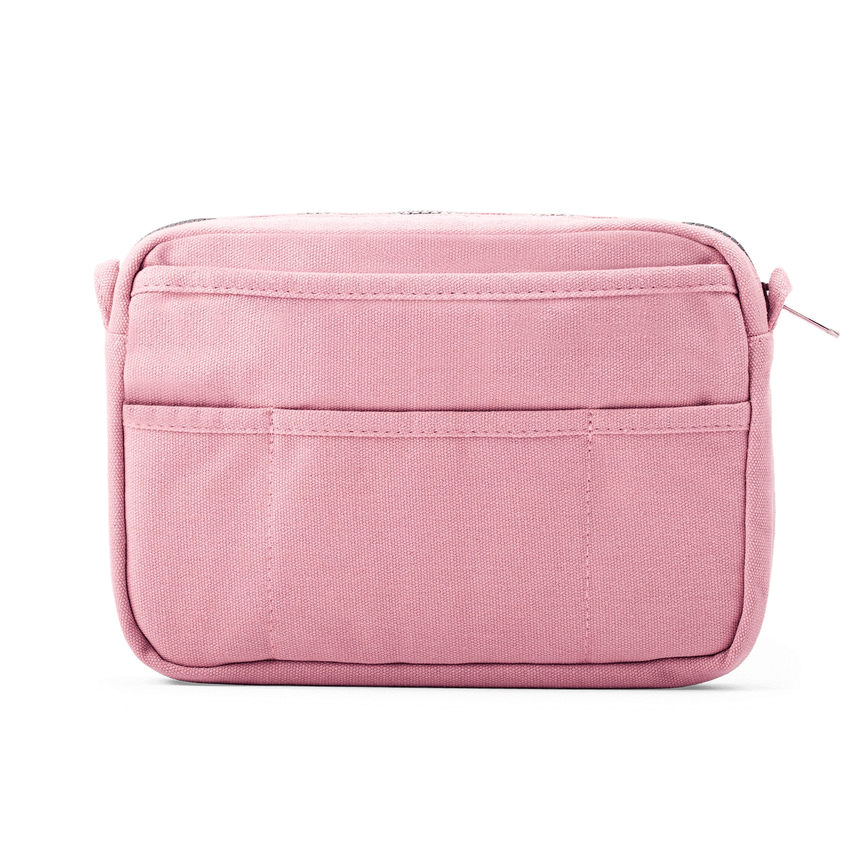 Features & Specs
Front layout: 8 slanted pockets + 3 directly behind
Interior: Main compartment fits an A5 notebook; two open compartments on each wall
Back panel: 3 wide exterior pockets + one full-length slip pocket
Quick-drying duck canvas — sturdy, breathable, and machine-washable
Convertible design — hooks for your own strap or a Soolla strap (coming soon)
Structured silhouette — holds its shape even when lightly packed
Full-width YKK zipper — smooth and durable
Compact profile — fits