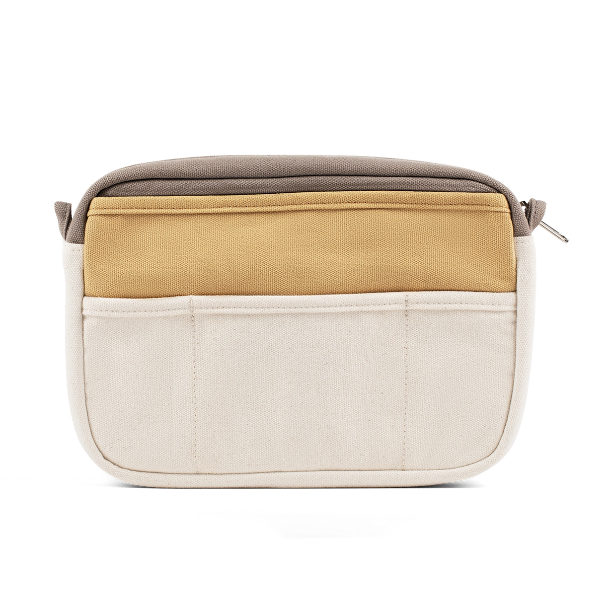 Soolla Studio Pouch - Driftwood
A compact carry-all pouch for artists, makers, and stationary lovers who appreciate a little order in their chaos. Structured enough to hold its form, soft enough to fit anywhere, and fully machine-washable for the days that get a little messy — your tools, pens, and creative essentials stay safe, visible, and ready wherever you go.
Inside, 20 pockets make space for art supplies, stationary essentials, and an A5 notebook, all secured by a smooth YKK zipper. Sized to fit wit