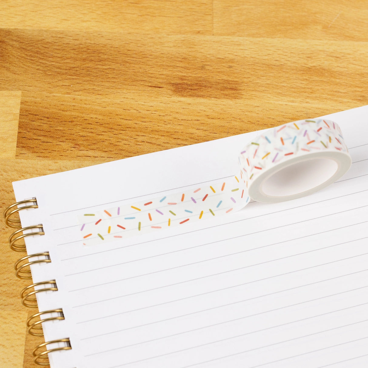 Our washi tape is made for paper lovers, pen pals, and anyone who gets butterflies in the stationery aisle. Perfect for journaling, scrapbooking, decorating envelopes, or adding a personal touch to planners and calendars. It's gentle on paper, easy to tear by hand, and removable without leaving residue, so you can rearrange, redo, and re-stick as needed.
Design Features:
Each roll measures 15mm wide on a 10m roll
Full color repeating pattern
Washi tape dispenser packaging
Printed on semi-translucent