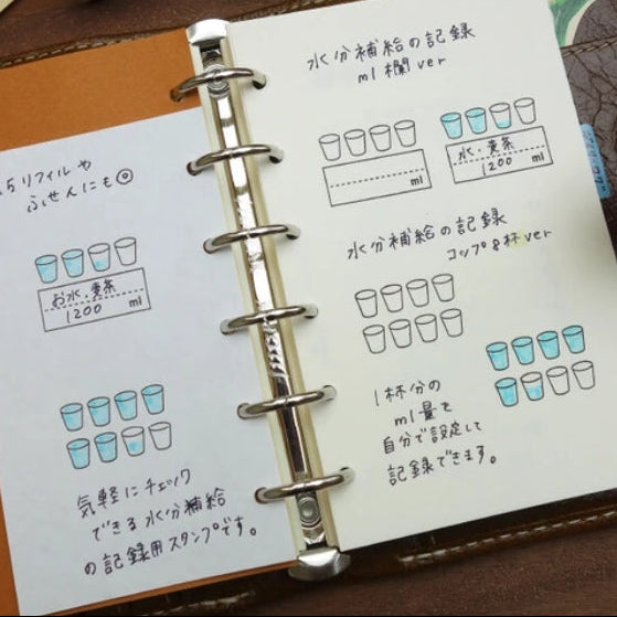 Stamp Marche Planner Wooden Stamp - Water Tracker
Add a touch of charm to your daily planning with this beautifully crafted wooden stamp from Stamp Marche. Designed for journals, planners, and memos, this stamp is perfect for filling small spaces with neat checkboxes. It’s ideal for marking tasks, tracking habits, or adding a sweet decorative accent to any page. Made in Japan with high‑quality wood and rubber, it delivers crisp impressions and a delightful handmade feel.
Stamp size: 15 mm (H) x 25 mm