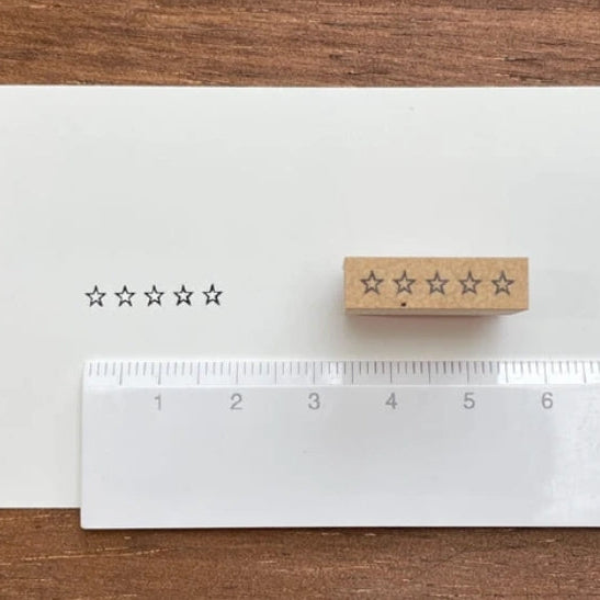 Stamp Marche Planner Rating Wooden Stamp - Stars
Add a touch of charm to your daily planning with this beautifully crafted wooden stamp from Stamp Marche. Designed for journals, planners, and memos, this stamp is perfect for filling small spaces with neat checkboxes. It’s ideal for marking tasks, tracking habits, or adding a sweet decorative accent to any page. Made in Japan with high‑quality wood and rubber, it delivers crisp impressions and a delightful handmade feel.
Stamp size: approx. 