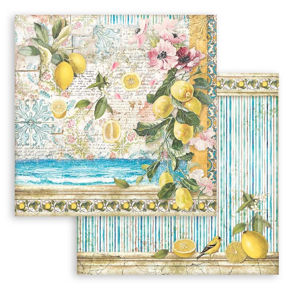 Bloc de papel Stamperia Blue Dream de 12" x 12"