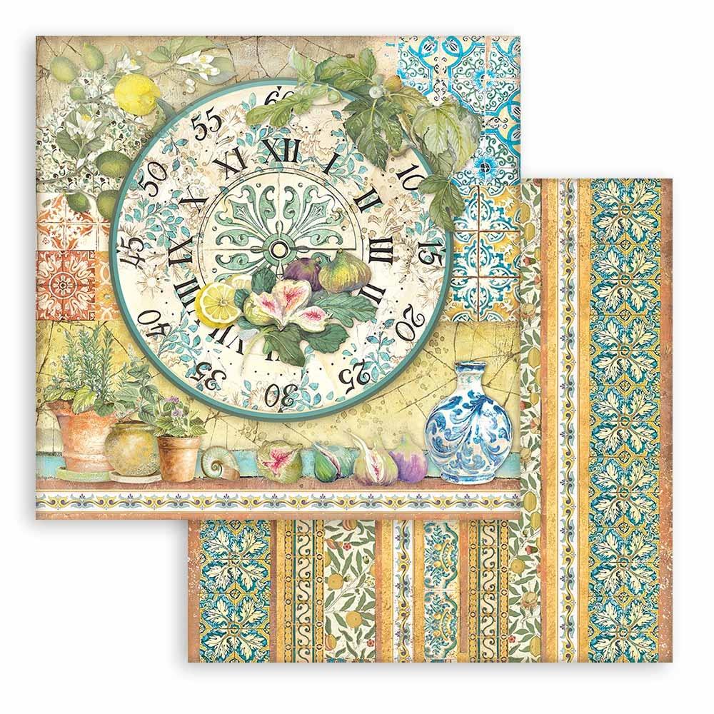 Bloc de papel Stamperia Blue Dream de 12" x 12"