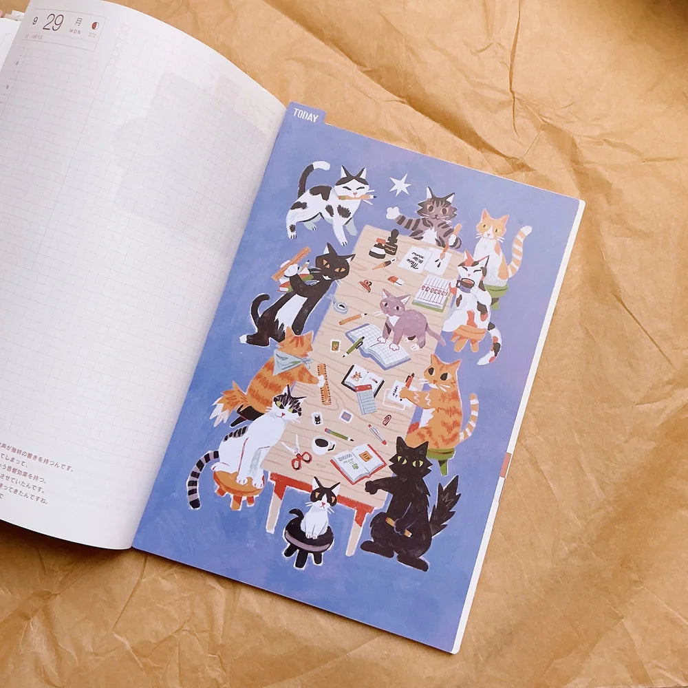 Use this delightful, double sided pencil board with illustrations by Riley's Desk on both sides in your planner, journal or sketchbook to prevent indentation or bleed through of ink onto the next page.
Dimensions: fits perfectly within Hobonichi Techo Cousin and other A5 planners