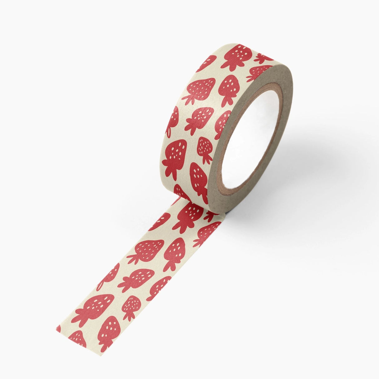 Add a sweet touch to your crafts with our Strawberry Washi Tape! Featuring a delightful pattern of juicy strawberries, this tape brings a fresh and playful vibe to planners, scrapbooks, and gift wrap. Its gentle adhesive ensures easy repositioning, making it a charming and versatile addition to your DIY projects.
Additional Details:
- 15 mm width
- 10 m length