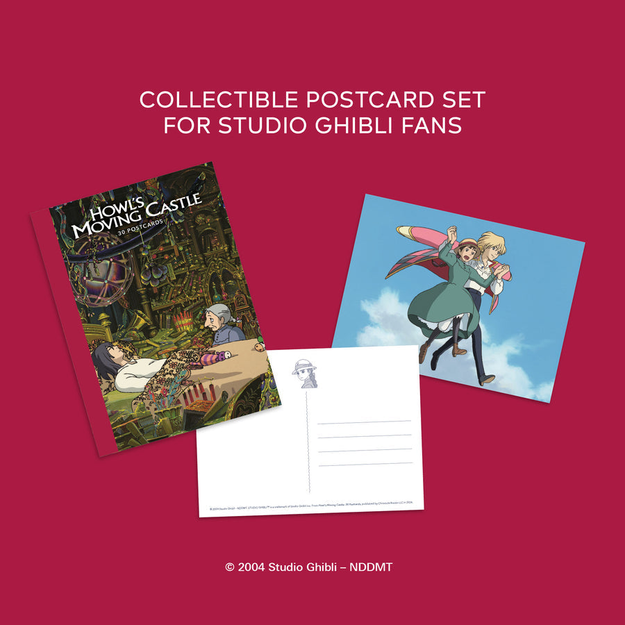 Studio Ghibli Howl’s Moving Castle: 30 Postcards