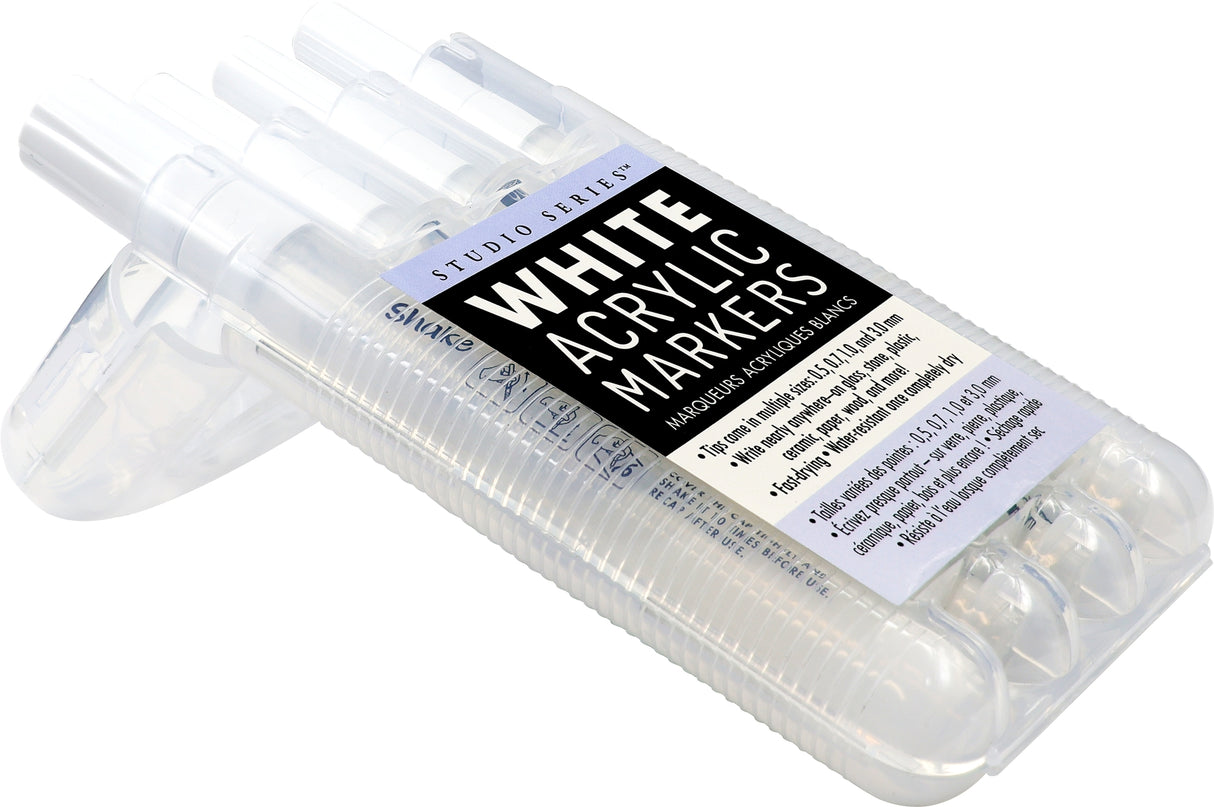 Studio Series White Acrylic Markers