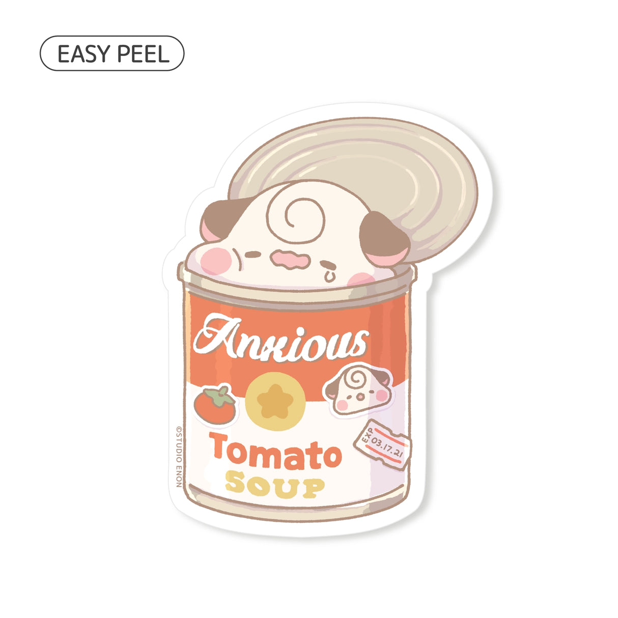 Cute die cut sticker with a premium soft touch. Backing paper is cut for an easy peeling experience.
Dimensions: 1.8" x 2.3" (4.5cm x 5.9cm)
Material: PP
Waterproof
Quantity: 1 sticker