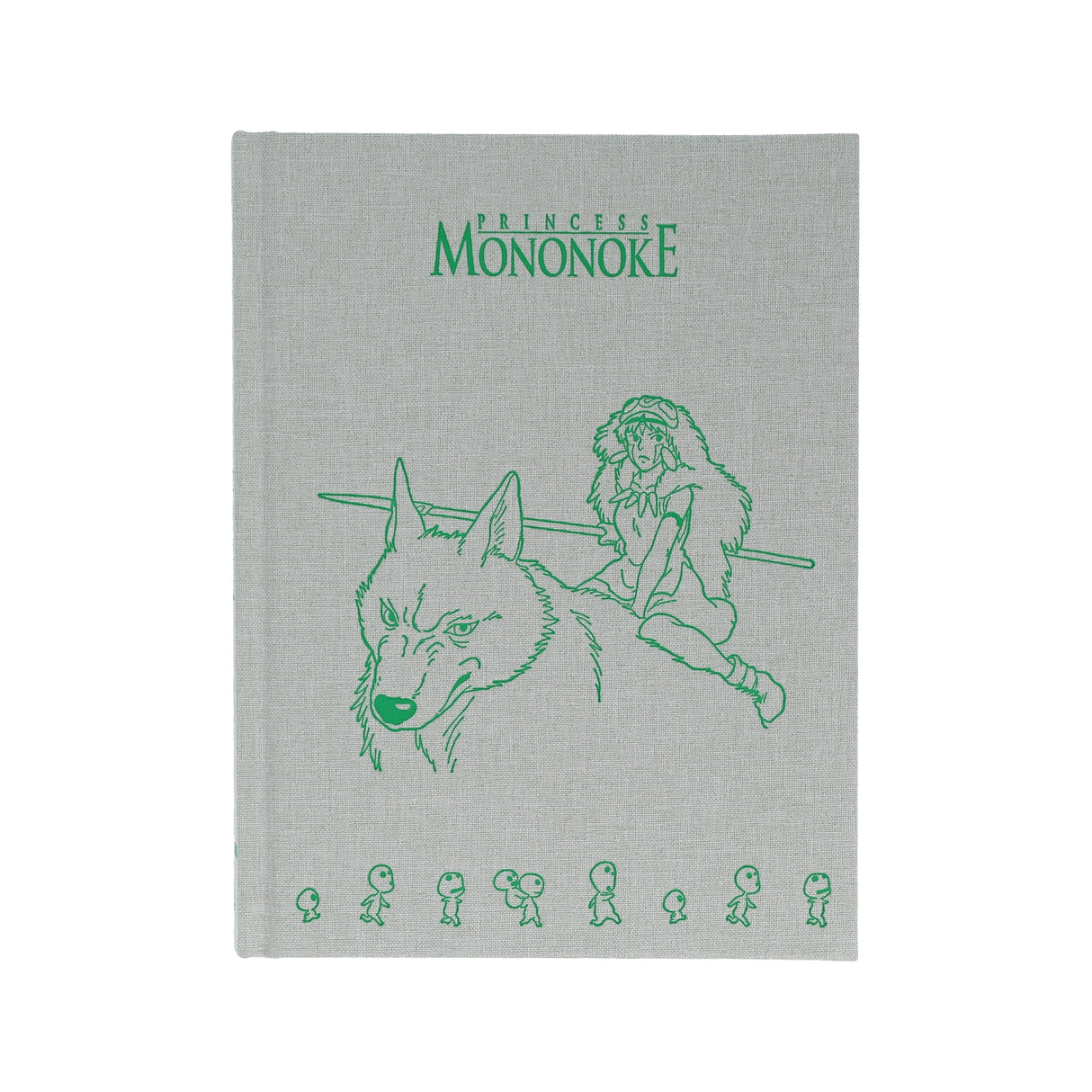 Deluxe hardcover notebook featuring inspiring characters from Studio Ghibli's epic fantasy film Princess Mononoke.
With a cloth-bound, foil-stamped case, lined pages, and lay-flat binding, this notebook invites you to let your imagination run wild! Perfect for writers, notetakers, collectors, and animation fans alike. 