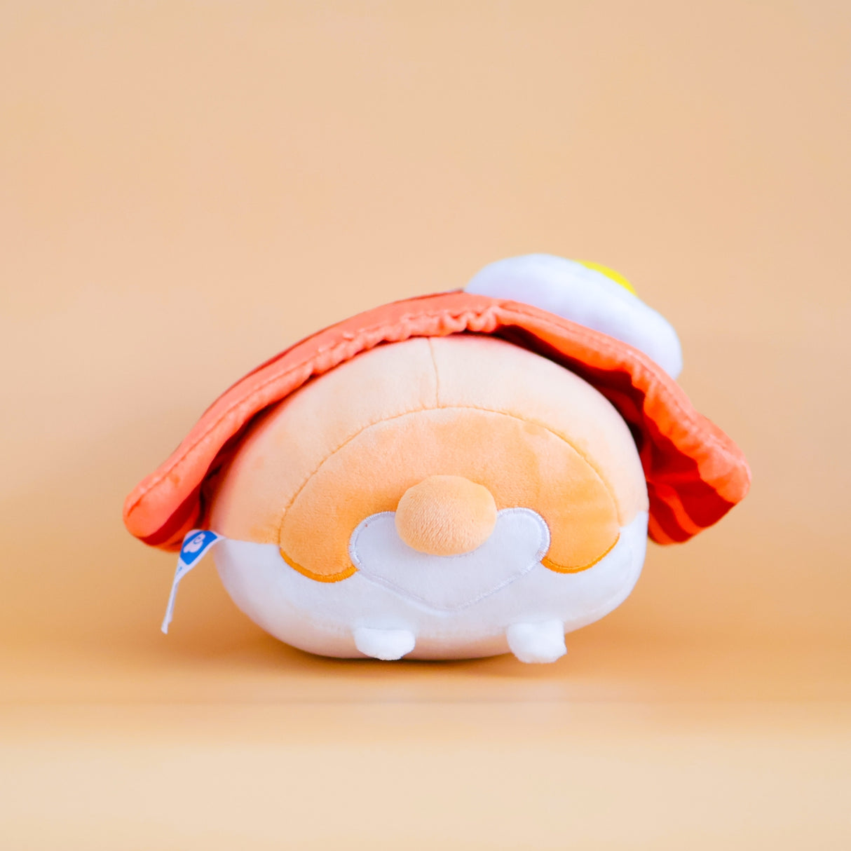Super Fluffy Corgi - Bacon and Egg Plushie