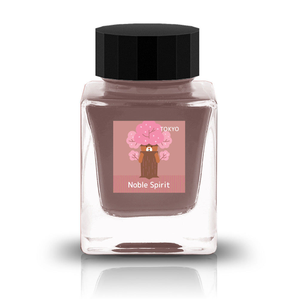 Noble Spirit Ink
The Tokyo Special 2025 inks are inspired by the essence of Tokyo and were released in the Spring of 2025.
RGB: 205, 146, 141
Pink
30ml