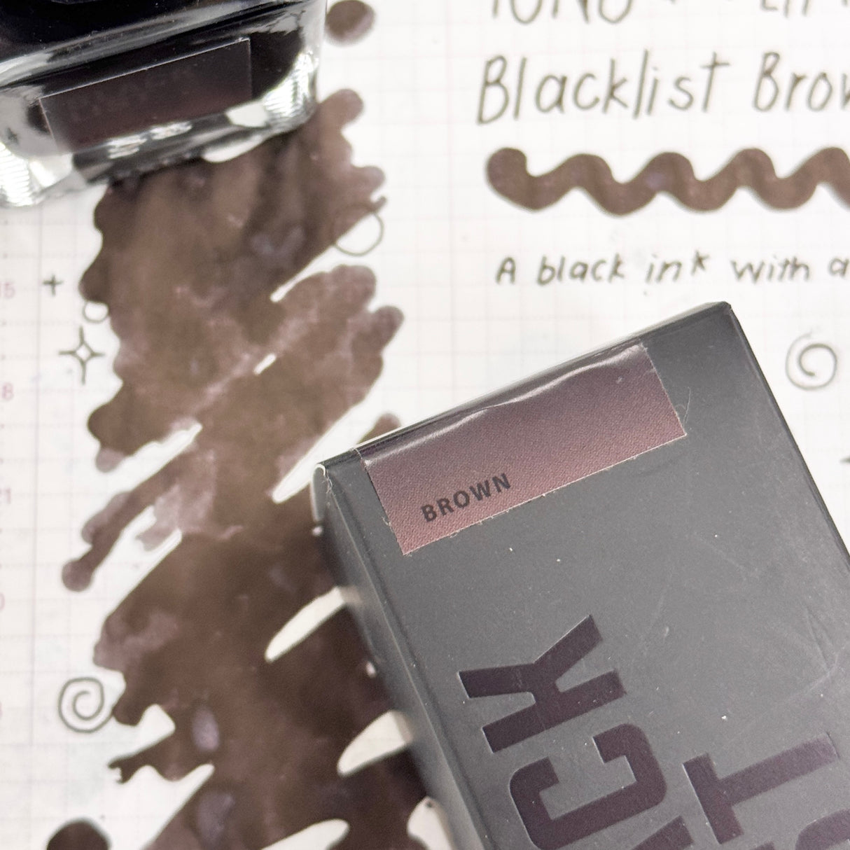 TONO & LIMS Ink - BLACK LIST - Brown