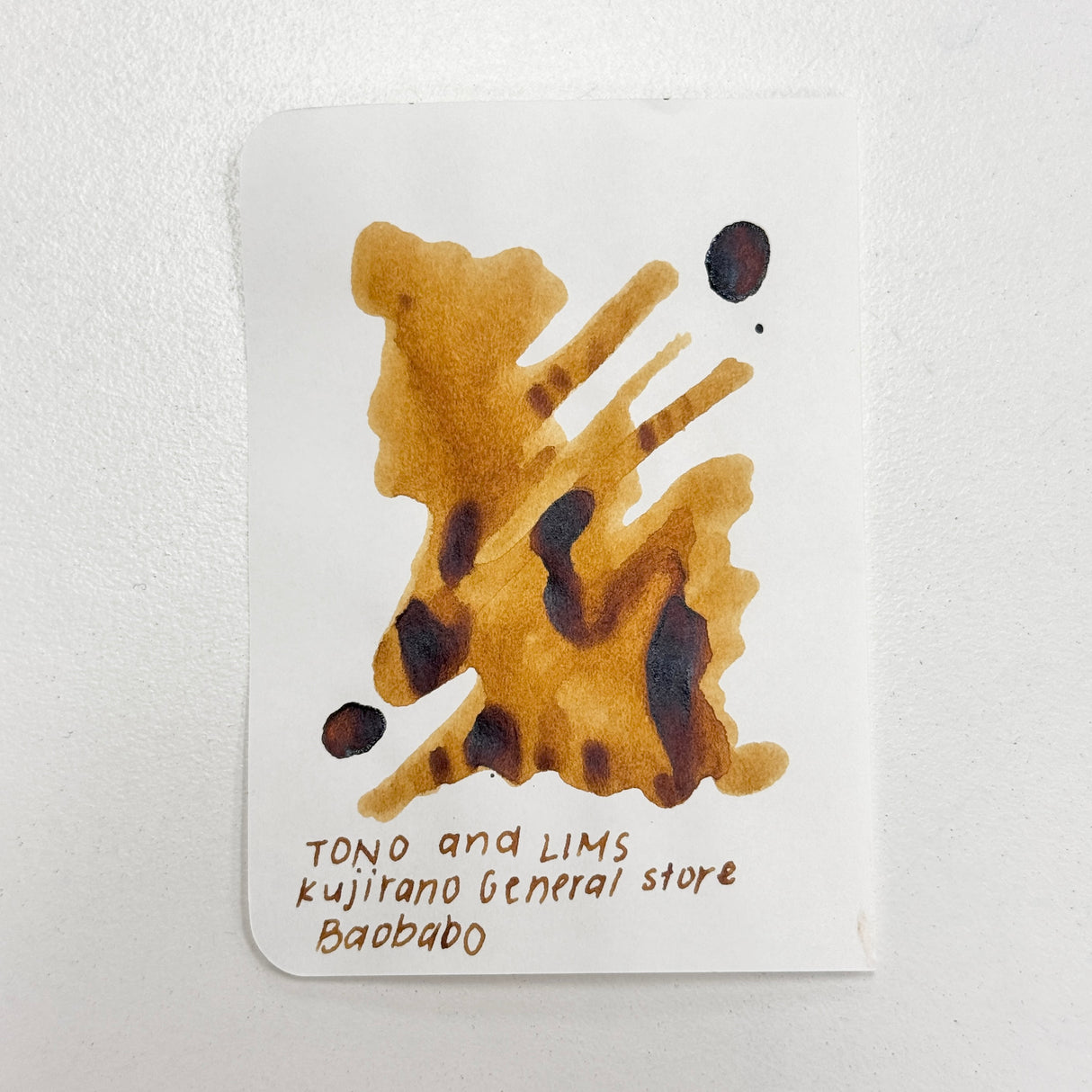 TONO & LIMS Ink - Kujirano General Store - BAOBABO