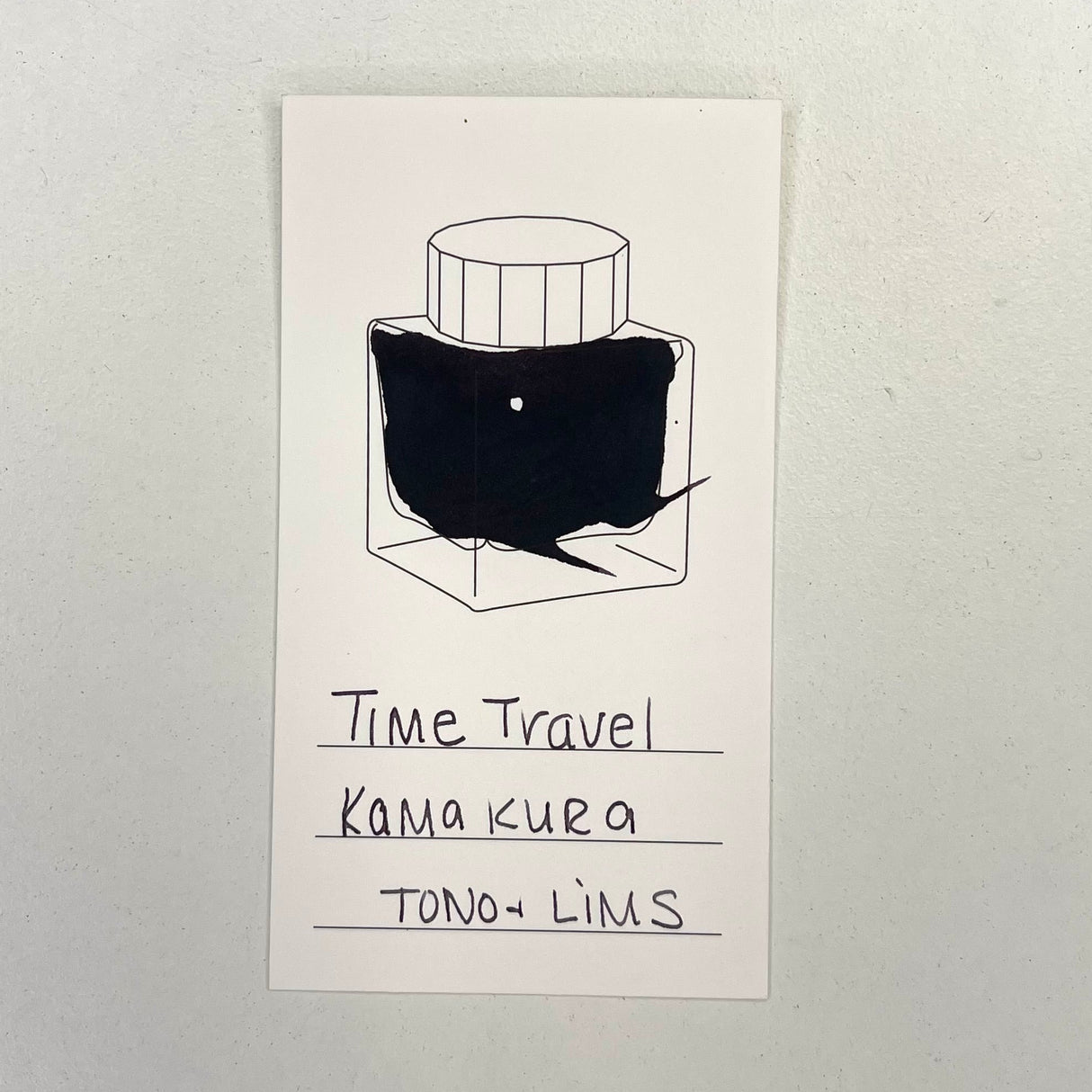 TONO & LIMS Time Travel KAMAKURA Ink