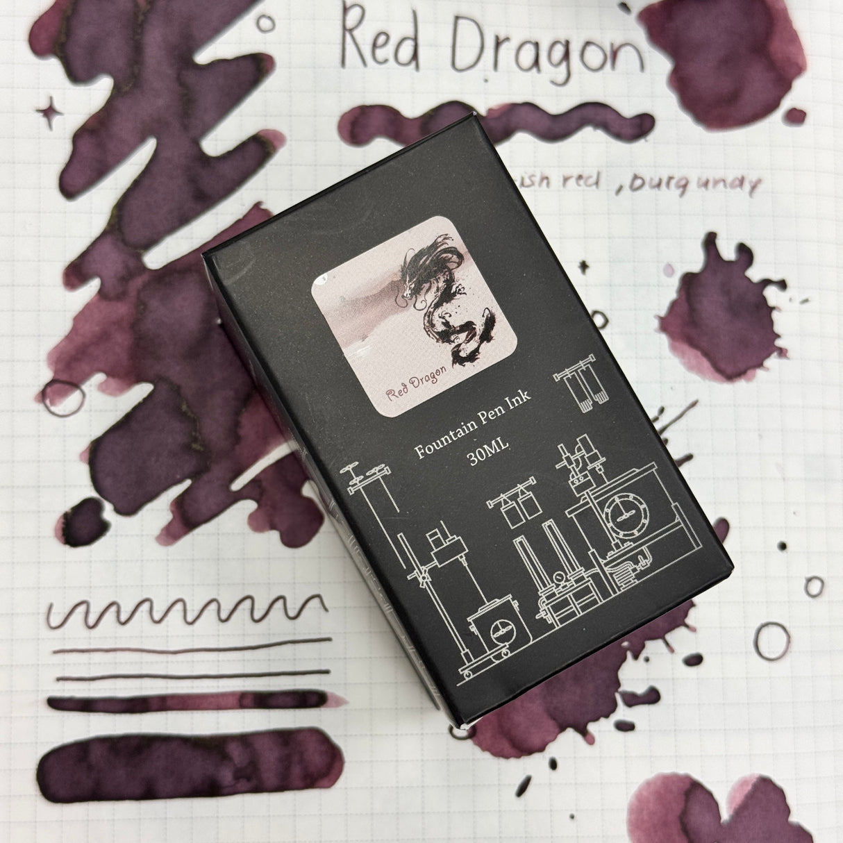 TONO & LIMS Yuugen Series Red Dragon Ink