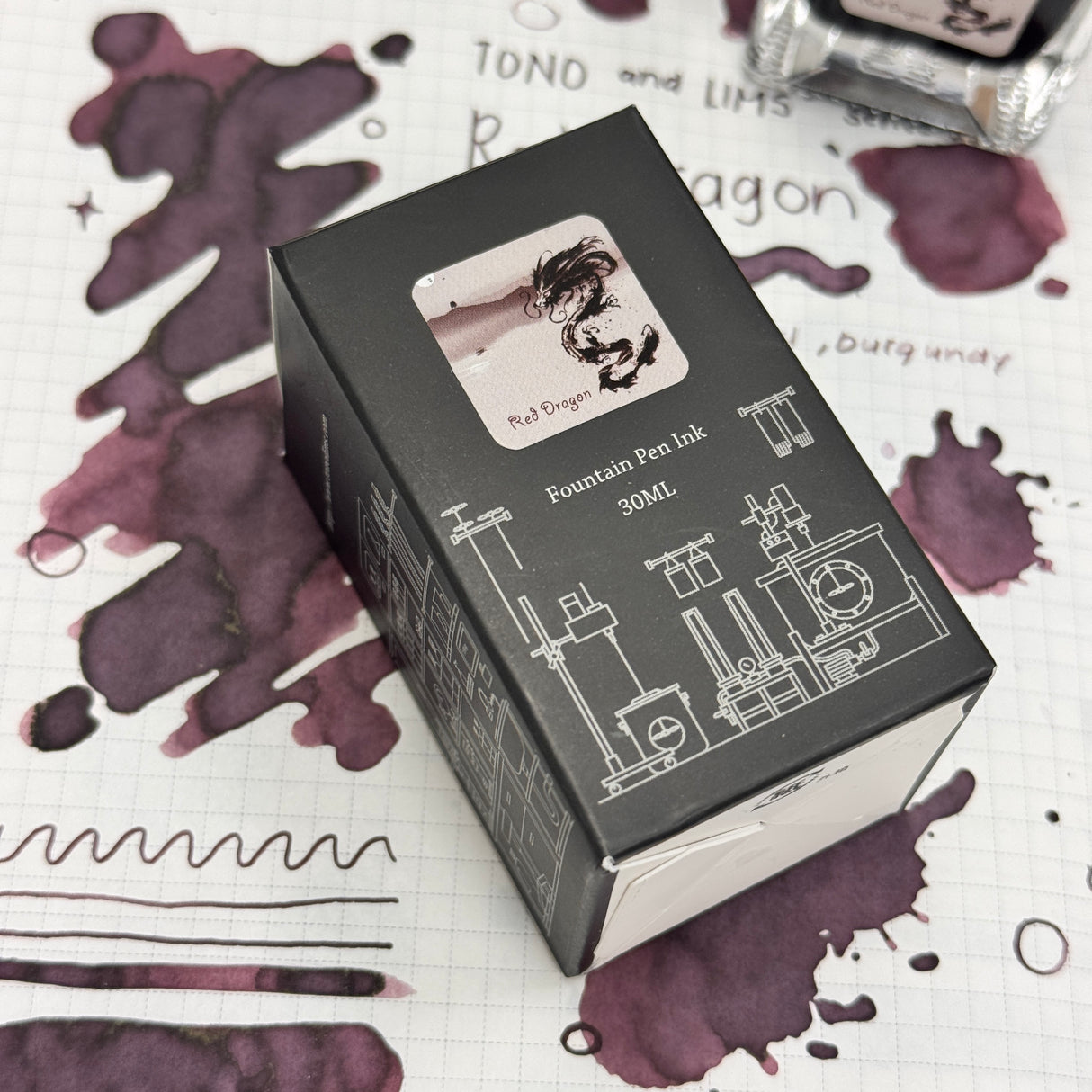 TONO & LIMS Yuugen Series Red Dragon Ink