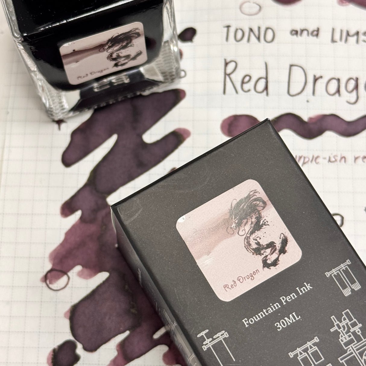 TONO & LIMS Yuugen Series Red Dragon Ink