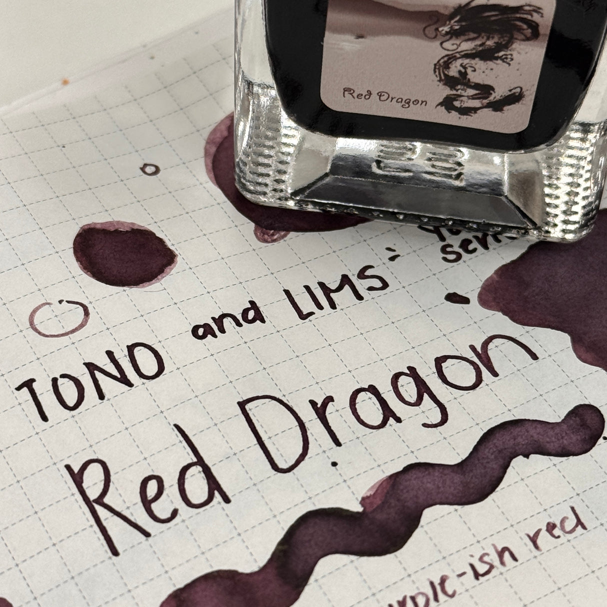 TONO & LIMS Yuugen Series Red Dragon Ink