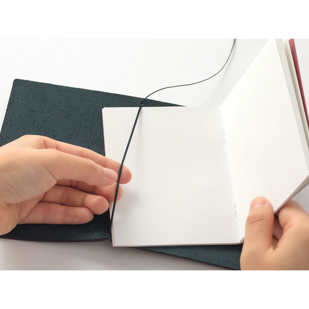 Cuaderno de viaje azul (tamaño pasaporte)
