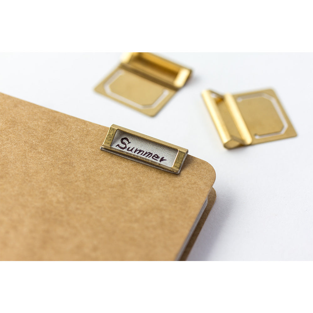 TRAVELER'S COMPANY Brass Index Clip