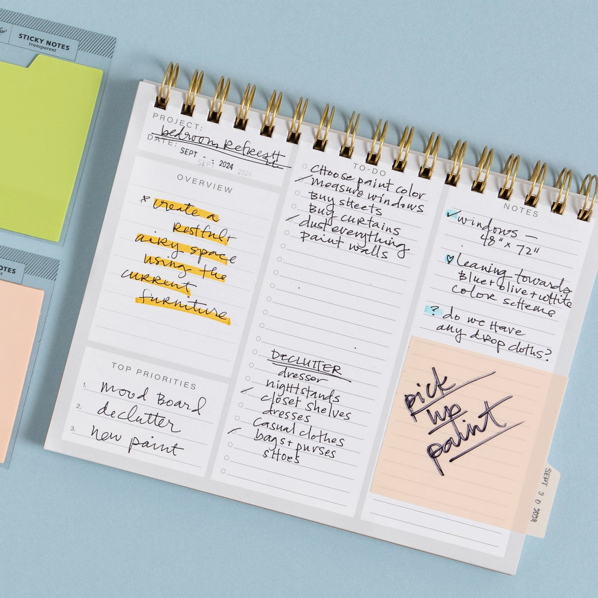 Tabbed Transparent Sticky Notes - Pink
Streamline your tasks with the Pink Tabbed Transparent Sticky Notes, offering simplicity and style to your workspace.
1 - 3" x 3.3" tabbed vellum sticky notepad, 30 sheets