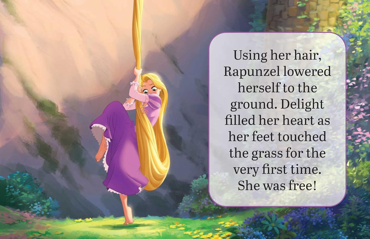 One of Disney’s modern animated classics, Tangled instantly charmed audiences with its lovable characters, beautiful music, and gorgeous animation, and new telling of the classic fairy tale, Rapunzel. Now, fans can keep the beloved fairy tale close to their hearts with this pocket-size storybook retelling of the iconic film, illustrated with art and imagery pulled straight from the screen.
Part of Insight Editions’ ongoing series of miniature storybooks based on popular Disney films, this tiny book is a un