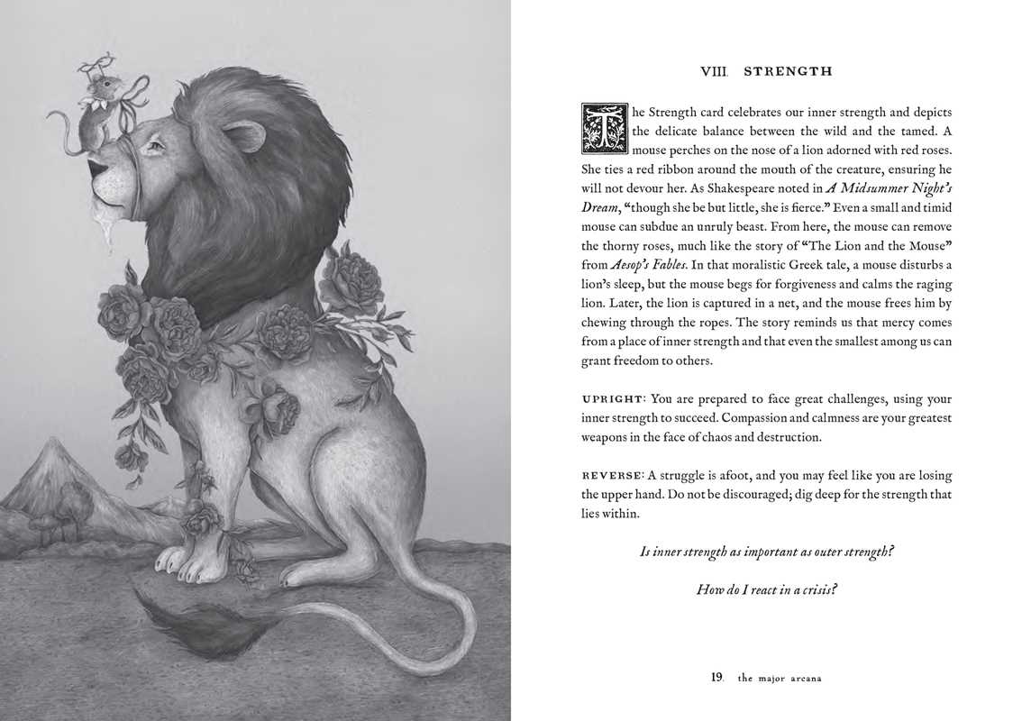 From New York Times bestselling illustrator Jessica Roux comes a tarot deck and guidebook to accompany her beloved Woodland Wardens Oracle. Enter Roux’s enchanted world and deepen your relationship to the Wardens, all within the timeless framework of the Rider-Waite-Smith tarot.
The Tarot of the Woodland Wardens elegantly captures the magic of flora and fauna through the major and minor arcana.