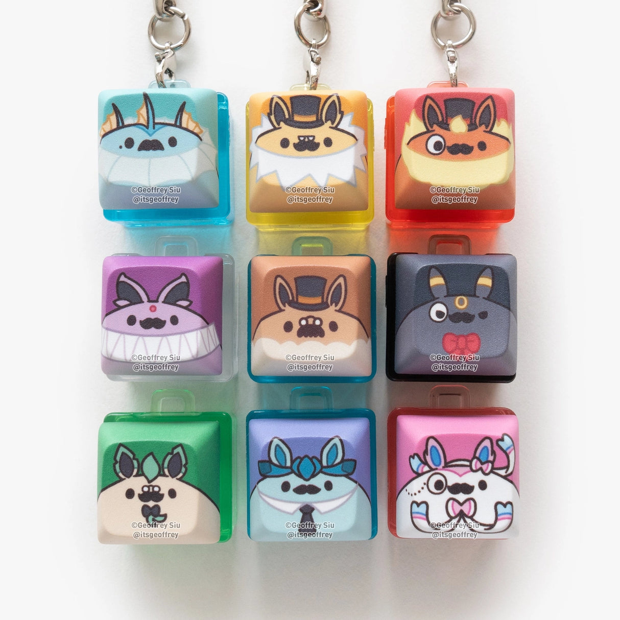 Teaveelution Clicky Keychains - Chiefeon