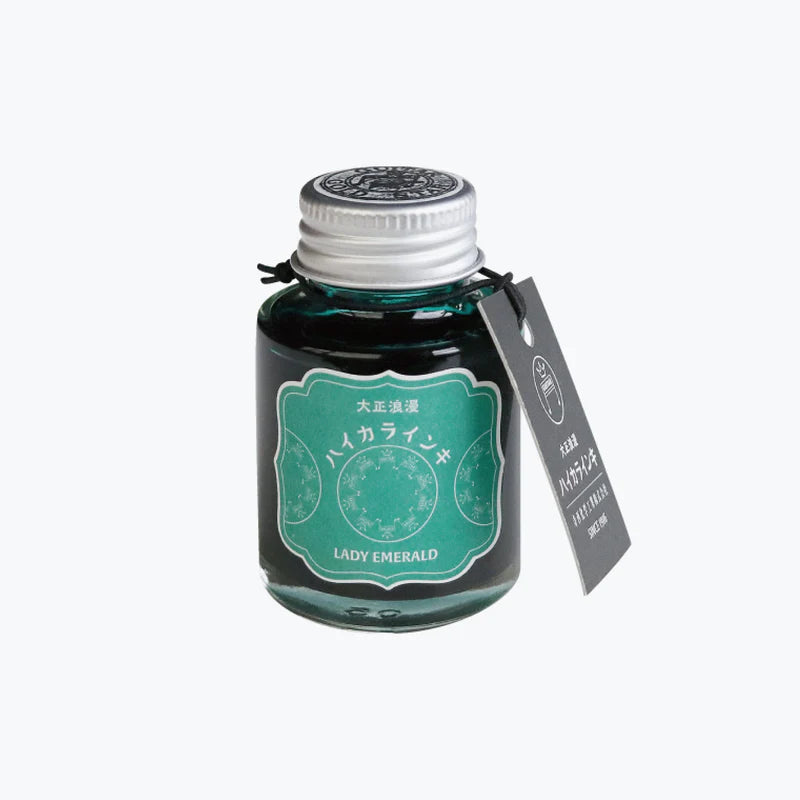 Teranishi Guitar Taisho Roman Haikara - Lady Emerald Ink - 40ml