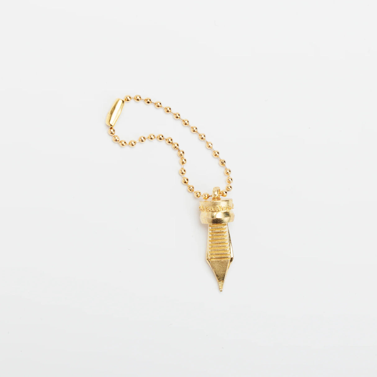 A Fountain Pen Nib Charm: Carried with Meaning
A solid brass charm meticulously shaped in the likeness of a classic fountain pen nib. Every intricate detail is beautifully captured, complete with the inspiring engraved message, "The Pens Will Be With You Always."
Equipped with a sleek ball chain, it attaches effortlessly to your bags, pouches, or key rings. Despite its petite size, it brings the distinct, rich texture and unmistakable presence that only genuine brass can provide.
As you use it, the brass