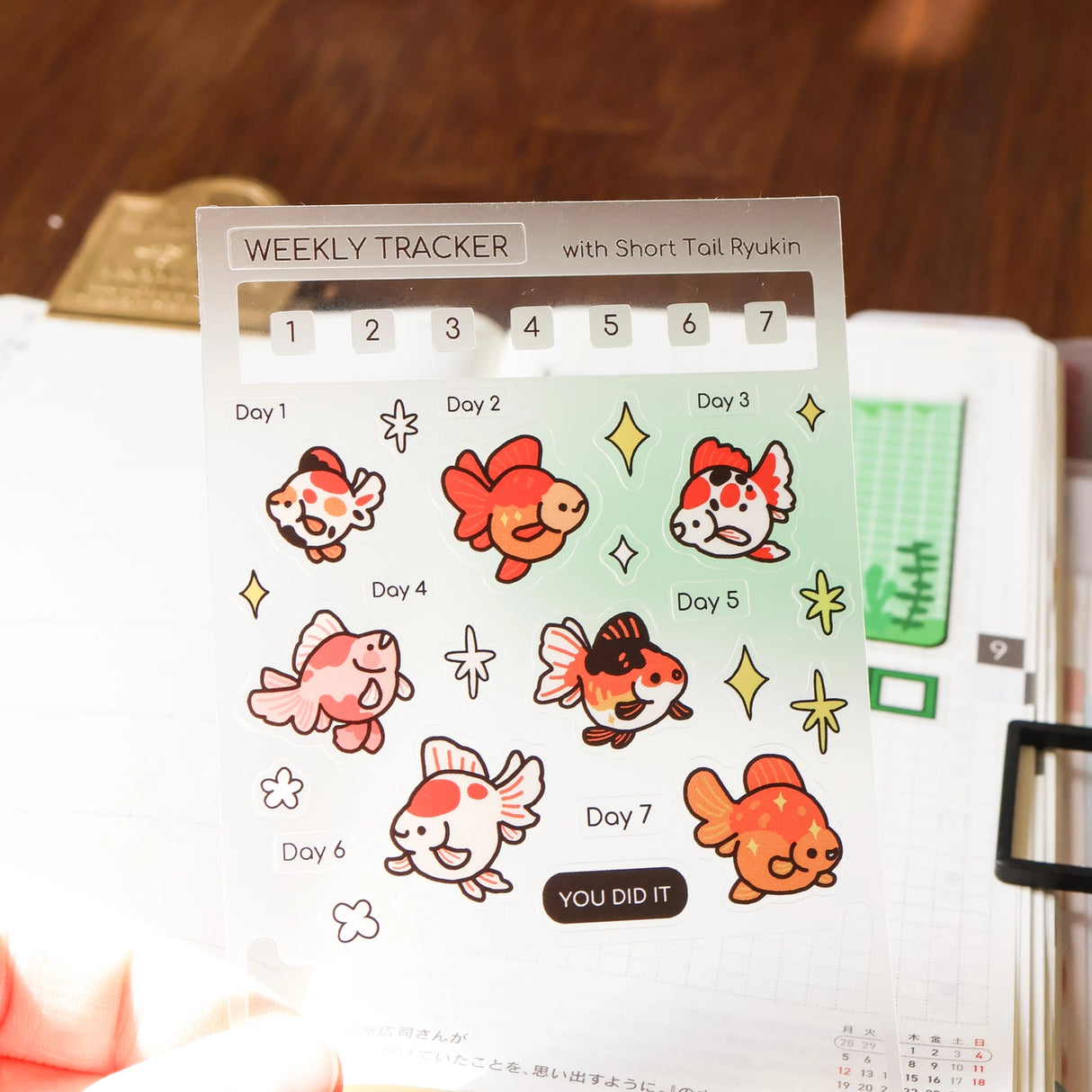 Cute decorative stickers for your journal and stationery collection!
Clear
Sticker Sheet: 6 x 3 inches
Sticker Sheet Package: 7 x 3 inches