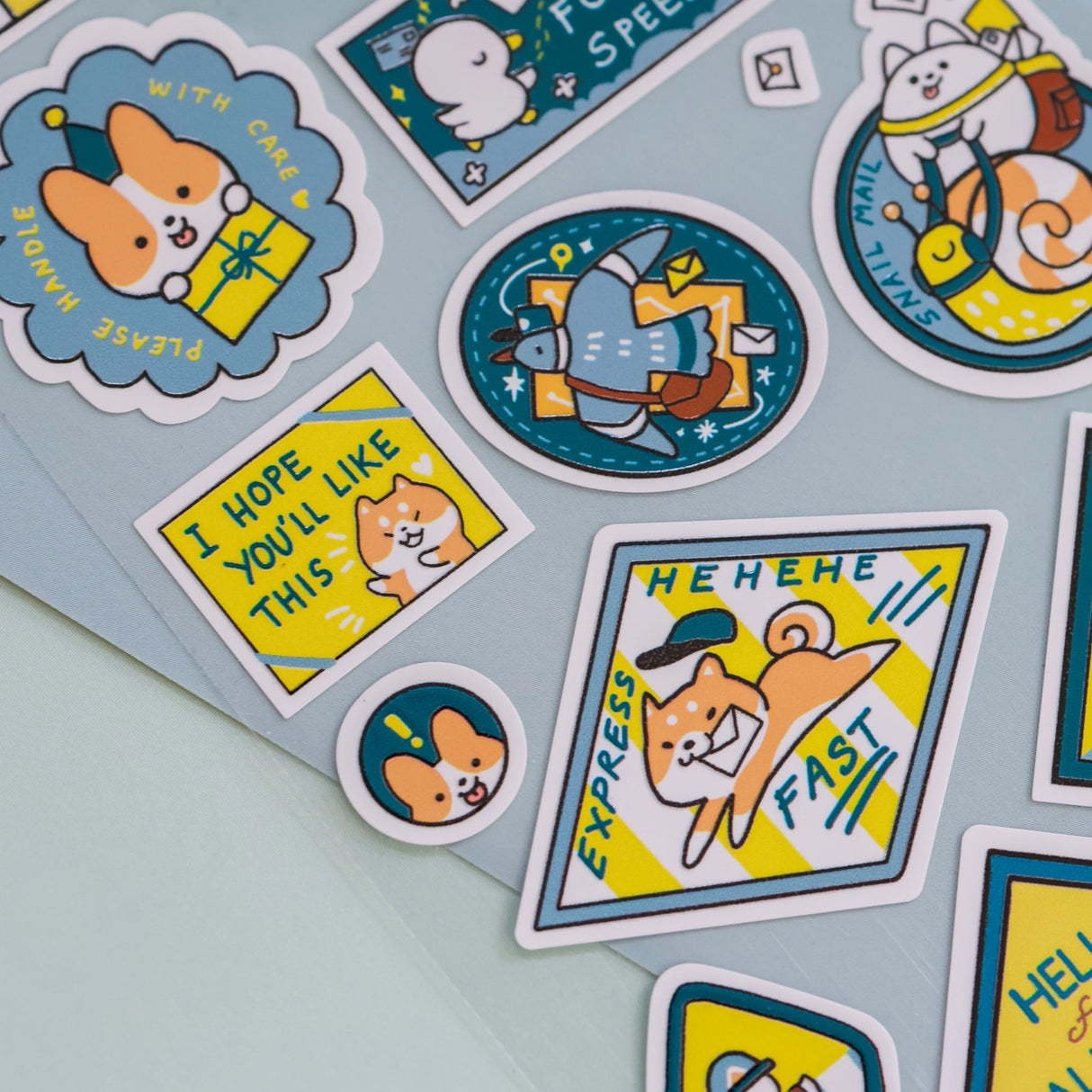 Cute decorative stickers for your journal and stationery collection!
Sticker Sheet: 6 x 3 inches
Sticker Sheet Package: 7 x 3 inches