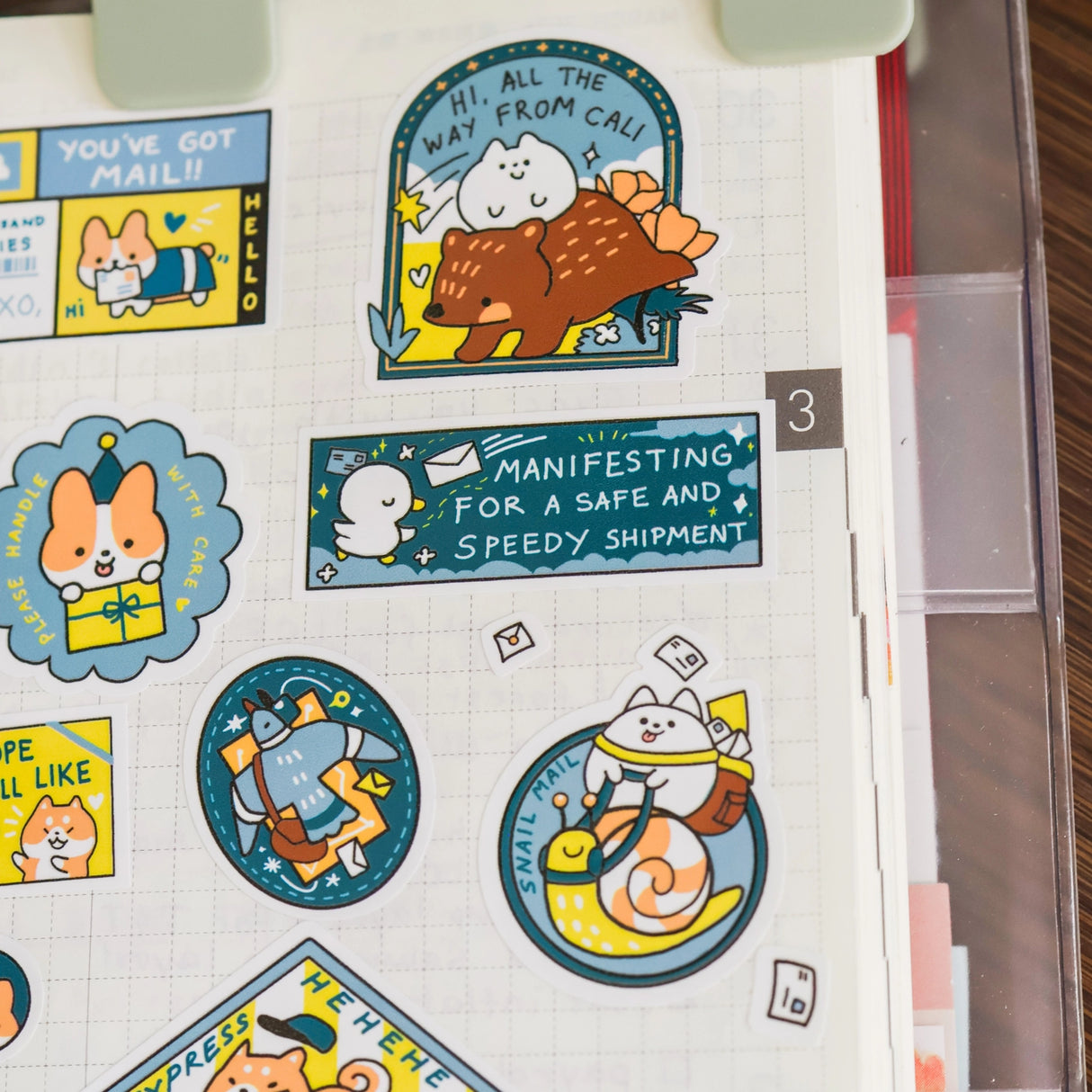 Cute decorative stickers for your journal and stationery collection!
Sticker Sheet: 6 x 3 inches
Sticker Sheet Package: 7 x 3 inches