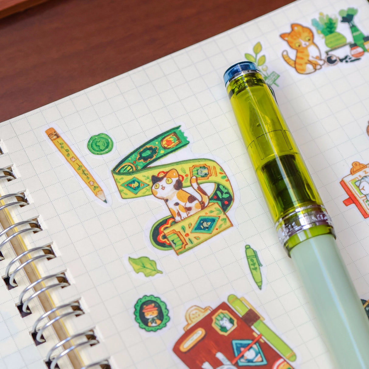 Cute decorative stickers for your journal and stationery collection!
Sticker Sheet: 6 x 3 inches
Sticker Sheet Package: 7 x 3 inches