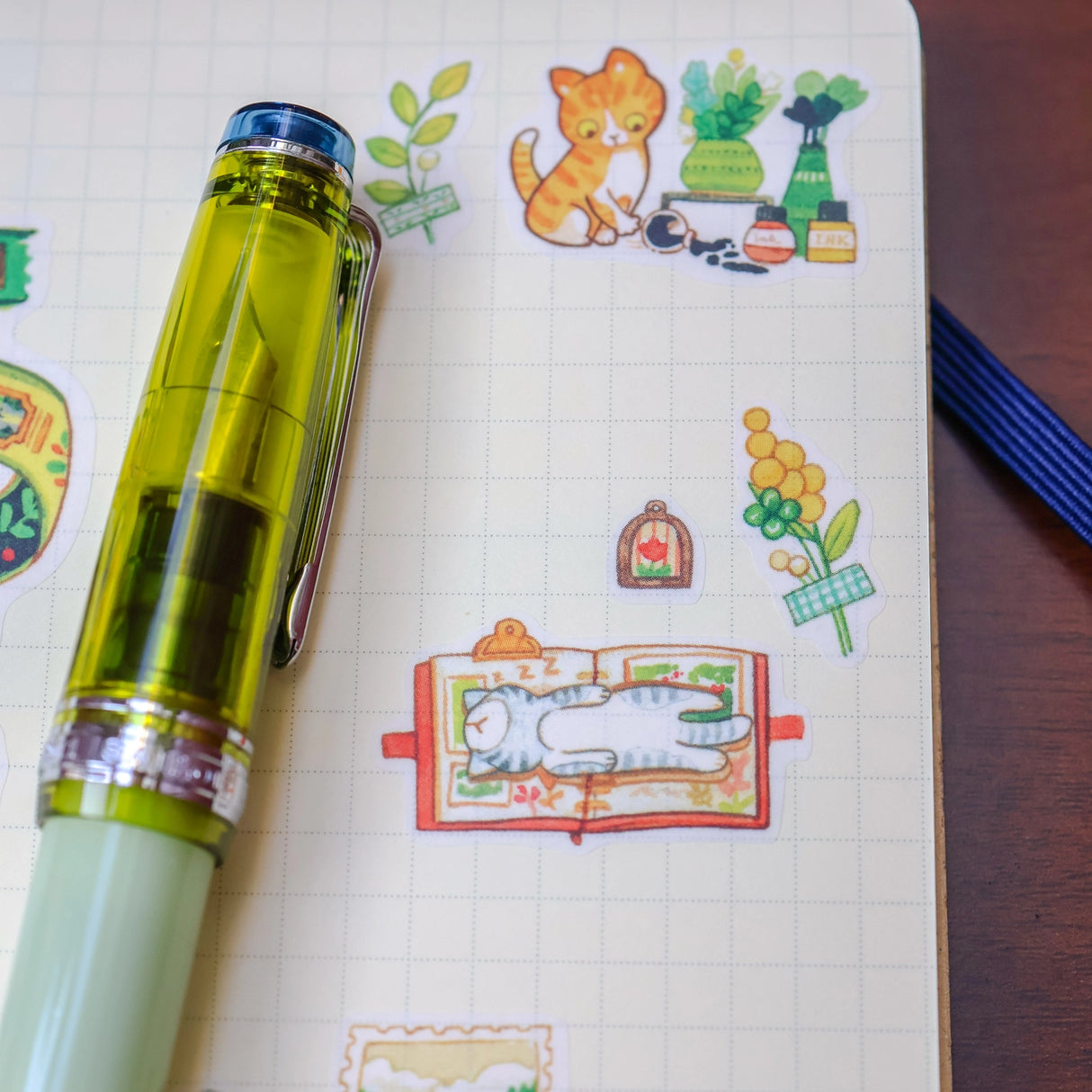 Cute decorative stickers for your journal and stationery collection!
Sticker Sheet: 6 x 3 inches
Sticker Sheet Package: 7 x 3 inches