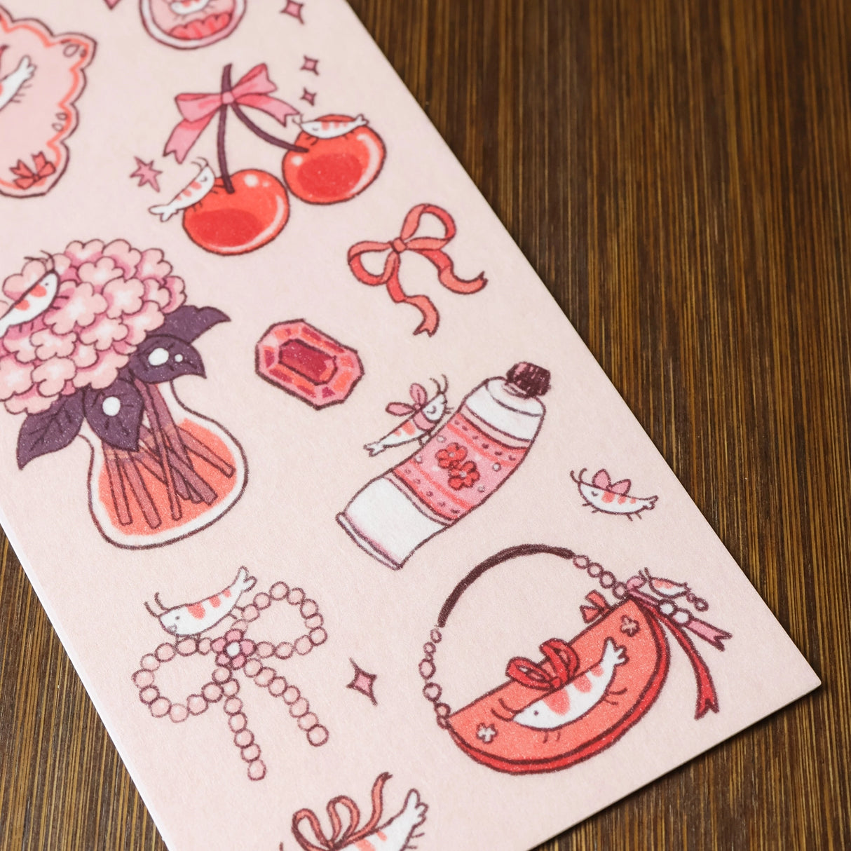 Cute decorative stickers for your journal and stationery collection!
Sticker Sheet: 6 x 3 inches
Sticker Sheet Package: 7 x 3 inches