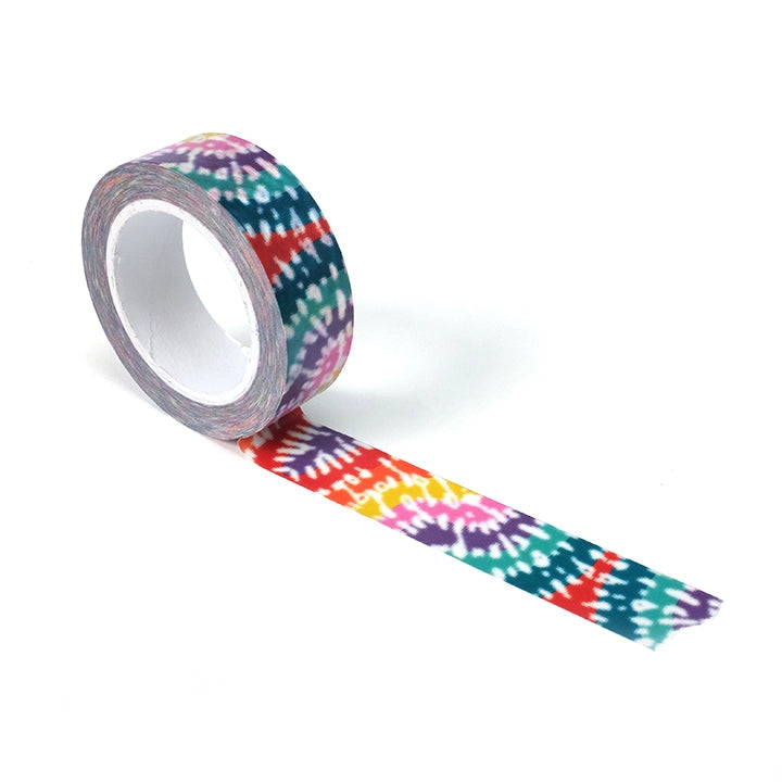 Unleash your inner flower child as you jazz up your notebooks, journals, and scrapbooks with swirls of vibrant color. Each roll of our Tie Dye Washi Tape is like a mini tie-dye masterpiece, ready to turn even the most mundane task into a groovy adventure!
Each roll is 15mm X 10m
Acid-free
Original Smarty Pants design
Individually shrink wrapped
Kraft label on top displays pattern of tape
White label on bottom with product information