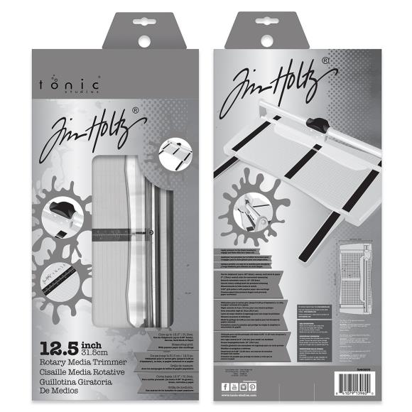 Featuring a geared rotary cutting blade, this trimmer effortlessly cuts through a range of crafting mediums. The trimmer offers both imperial and metric rulers, as well as a handy 0.25 inch gridded base with popular paper sizes for ease of use. With a compact base that has a cutting length of 12.5 inch/31.5cm and extendable arms that can expand it to 12 inch/30.5cm, this trimmer is both versatile and practical.
