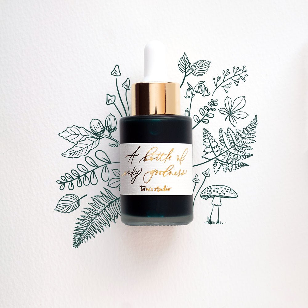 Tom's Studio - Calligraphy Ink - Forest Green