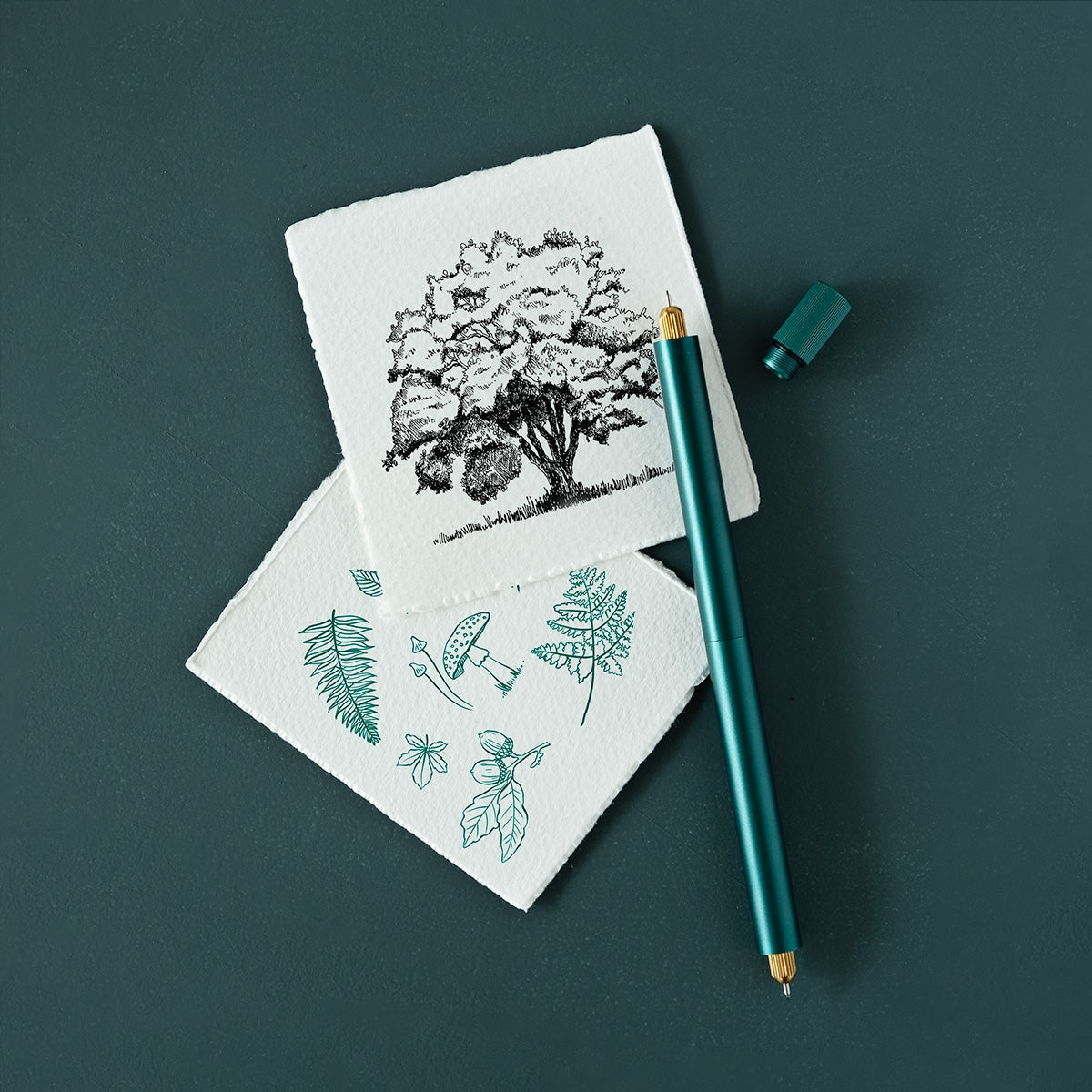Tom's Studio - Lumos Pro Duo Refillable Pen - Ivy