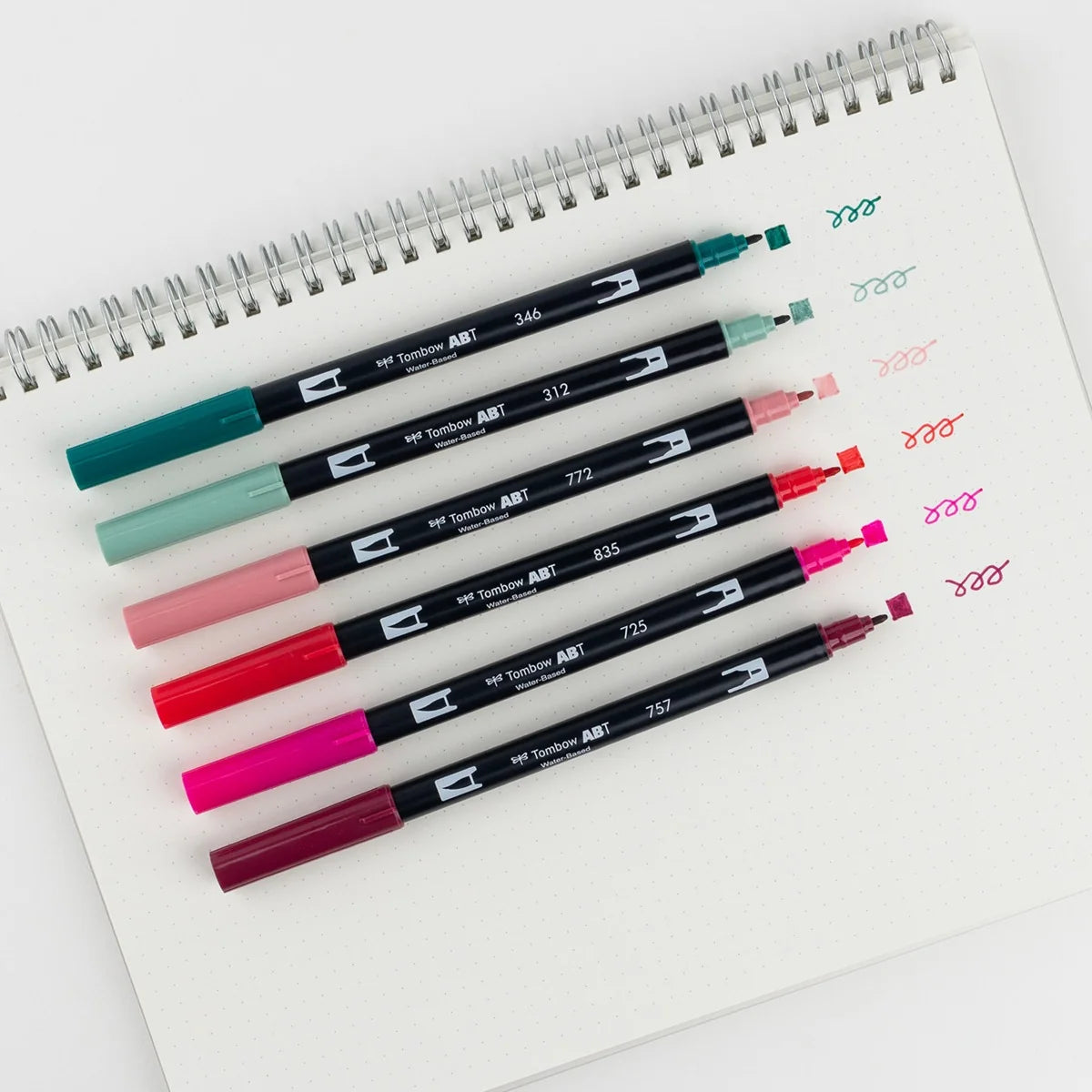 Very Berry color palette is part of the Fresh Flavors limited edition series inspired by the fresh flavors of summer.
Colors include: 346 Sea Green, 312 Holly Green, 772 Dusty Rose, 835 Persimmon, 725 Rhodamine Red, 757 Port Red.