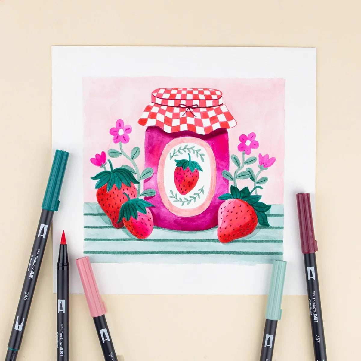 Very Berry color palette is part of the Fresh Flavors limited edition series inspired by the fresh flavors of summer.
Colors include: 346 Sea Green, 312 Holly Green, 772 Dusty Rose, 835 Persimmon, 725 Rhodamine Red, 757 Port Red.