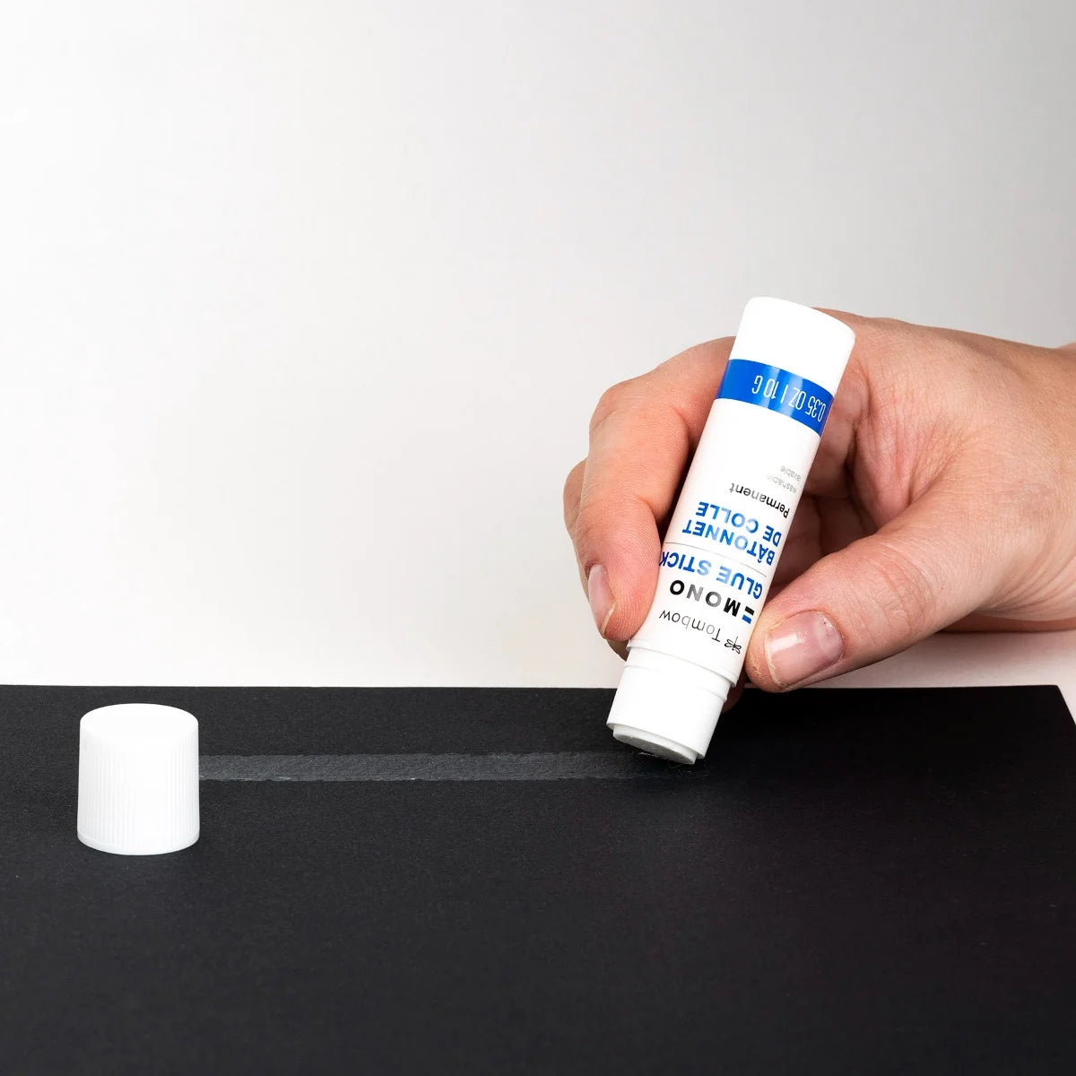Craft glue stick value pack with 3 applicators. MONO Glue Sticks provide a strong, permanent bond with no messy liquid. Firm glue retains its shape during use and dries quickly. Works great on a variety of paper products, including cardstock, paperboard, and cardboard. Use for paper crafting, office or school projects. Washable. 0.35 oz (each).