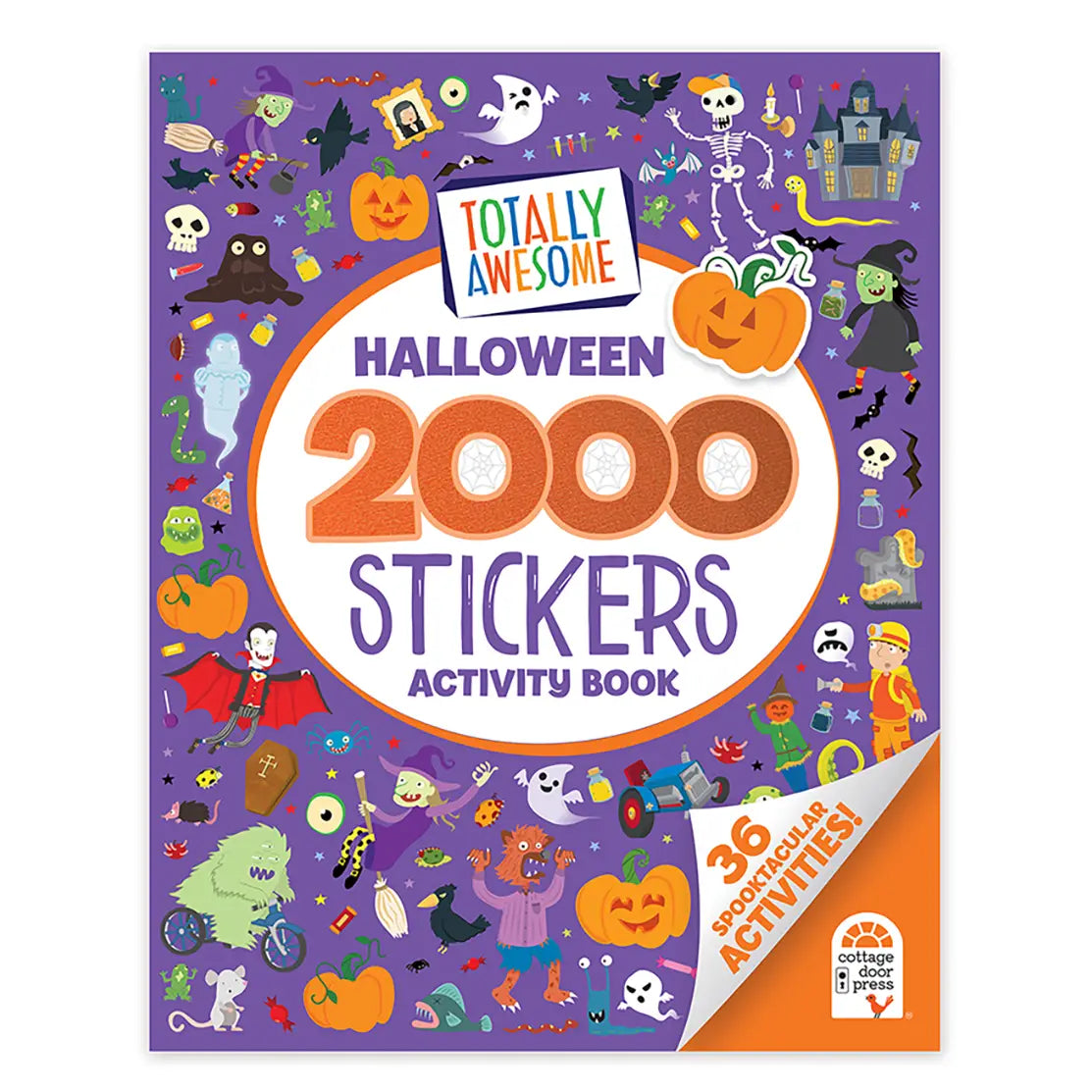 Meet the spookiest bunch of ghosts, goblins, and ghouls in this lighthearted super scary activity book featuring 2000 stickers! Get busy squiggling, puzzling, sticking, and sketching in a haunted world filled with mummies, vampires, ghosts, and zombies. Fun, festive scenes and 36 spooktacular activities including puzzles, mazes, drawing & doodling, search & find, and more will keep little ones entertained for hours. The perfect gift for Halloween!