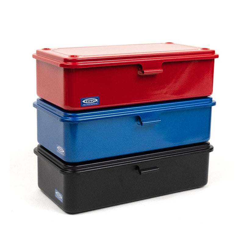 Caja de almacenamiento apilable Toyo Steel T-190 verde antiguo